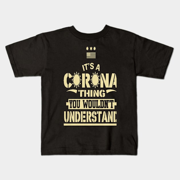 Corona-virus Kids T-Shirt by Activate